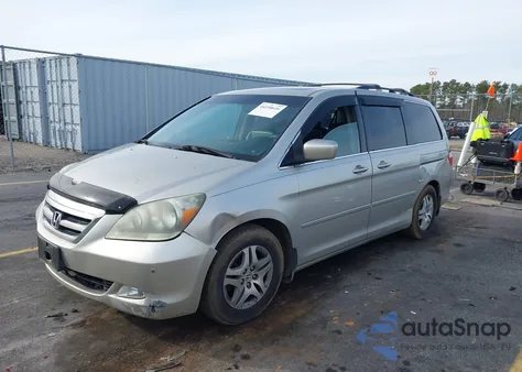 2005 Honda Odyssey Touring из США, поврежденный, VIN 5FNRL38835B024019